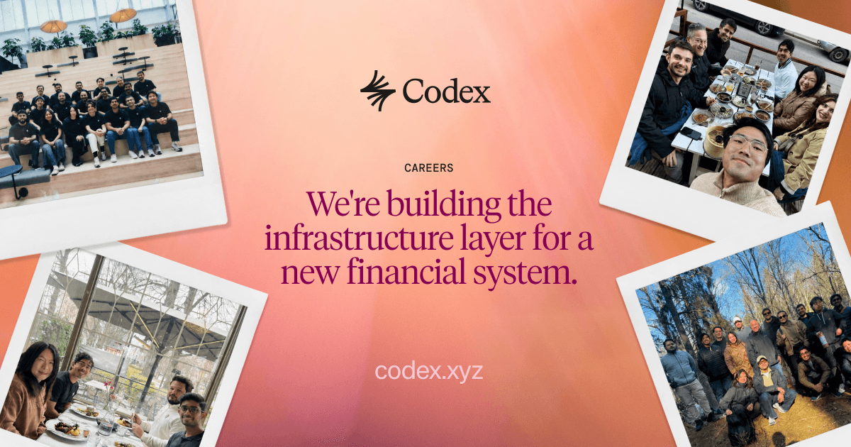 Codex — You'll own Codex's financial partner integrations end-to-end — from API contract and…